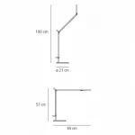 Настольная лампа офисная Artemide 1734010A от ImperiumLoft