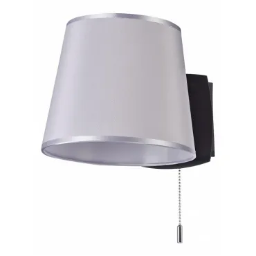 Бра Maytoni Bergamo MOD617WL-01B Цвет арматуры хром Цвет плафонов серый