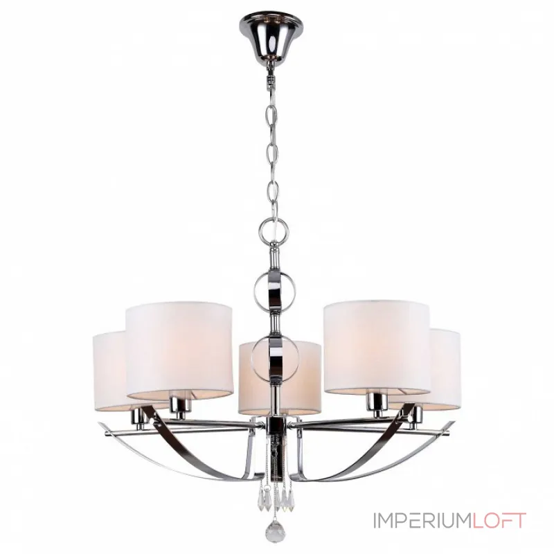 Подвесная люстра Stilfort Dora 2011/09/05P Цвет плафонов кремовый Цвет арматуры хром от ImperiumLoft