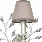 Бра Favourite Laurel 2173-1W Цвет плафонов серый Цвет арматуры золото от ImperiumLoft