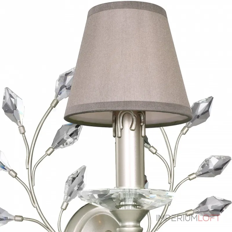 Бра Favourite Laurel 2173-1W Цвет плафонов серый Цвет арматуры золото от ImperiumLoft Бра Favourite Laurel 2173-1W Цвет плафонов серый Цвет арматуры золото от ImperiumLoft