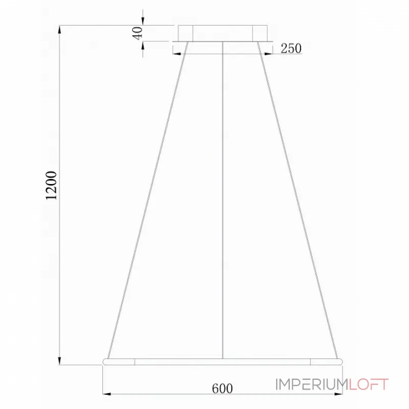 Подвесной светильник Donolux 111024 S111024/1SQ 45W White Out Подвесной светильник Donolux 111024 S111024/1SQ 45W White Out