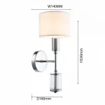 Бра Favourite Laciness 2607-1W от ImperiumLoft