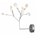 Бра ST-Luce Riccardo SL411.121.09 Цвет арматуры серебро Цвет плафонов белый от ImperiumLoft