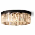 Накладной светильник DeLight Collection 1920s Odeon KR0387C-10B/P black/clear Цвет арматуры черный Цвет плафонов прозрачный от ImperiumLoft