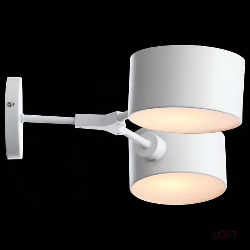 Бра EVOLUCE Gimento SLE183501-02 Цвет арматуры белый Цвет плафонов белый от ImperiumLoft