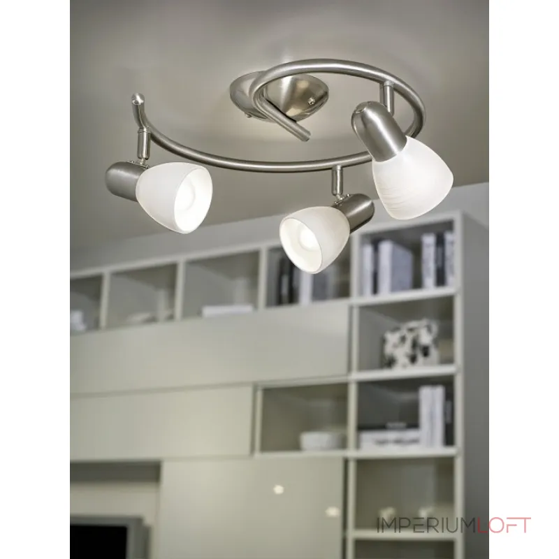 Спот Eglo ПРОМО Dakar 1 88475 Цвет арматуры никель от ImperiumLoft