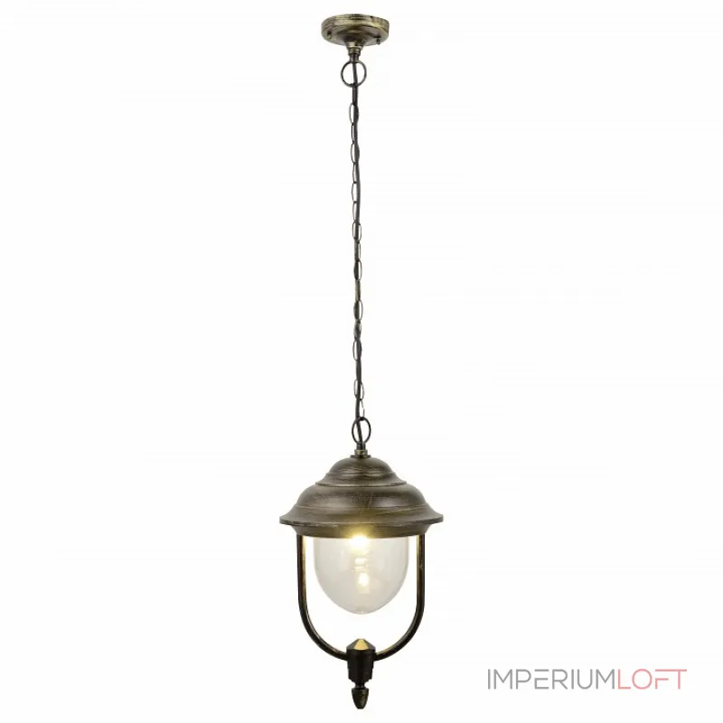 Подвесной светильник Arte Lamp Barcelona A1485SO-1BN Цвет арматуры золото Цвет плафонов прозрачный от ImperiumLoft