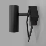 Бра Eurosvet Turro 20091/1 LED черный Цвет плафонов черный Цвет арматуры черный от ImperiumLoft