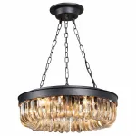 Подвесная люстра DeLight Collection Crystal Black KR0295P-5 black