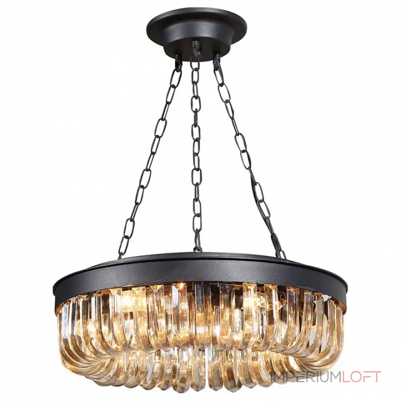 Подвесная люстра DeLight Collection Crystal Black KR0295P-5 black Подвесная люстра DeLight Collection Crystal Black KR0295P-5 black