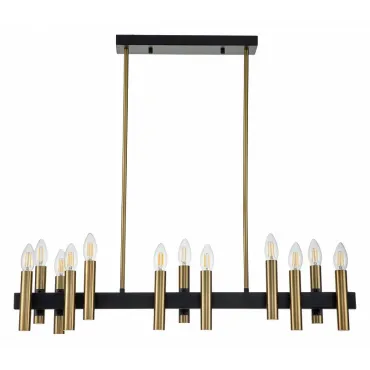 Люстра на штанге Indigo Cero 13009/12PL Black Люстра на штанге Indigo Cero 13009/12PL Black