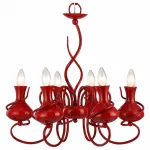 Подвесная люстра Arte Lamp Vaso A6819LM-6RD