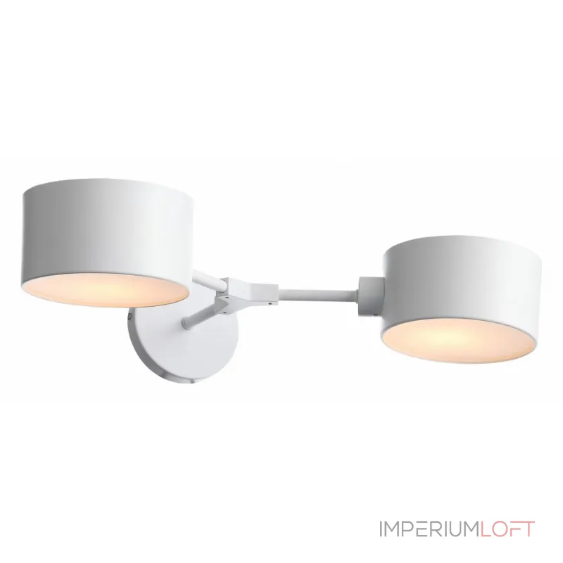 Бра EVOLUCE Gimento SLE183501-02 Цвет арматуры белый Цвет плафонов белый от ImperiumLoft