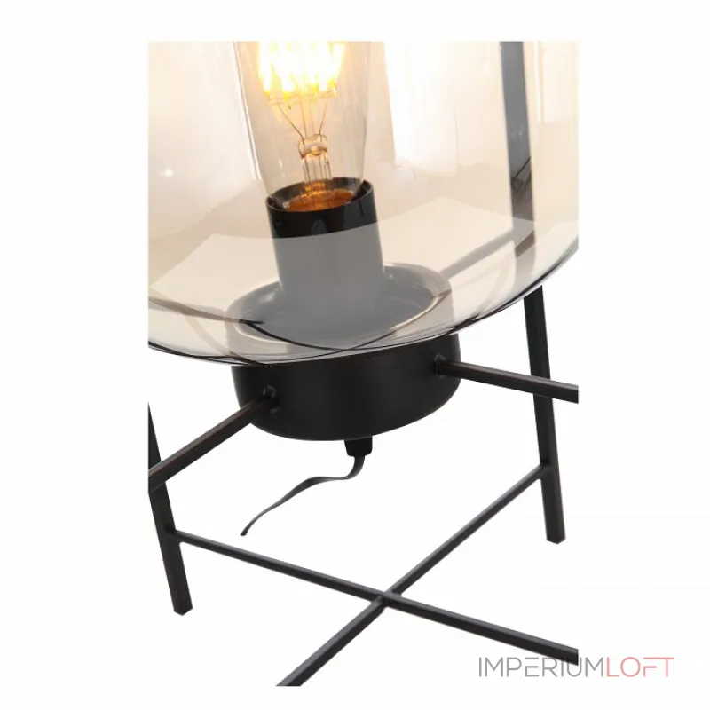 Торшер ST-Luce Burasca SL1050.505.01 Цвет арматуры черный Цвет плафонов коричневый от ImperiumLoft