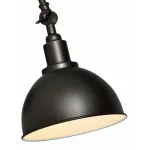 Бра markslojd Ekelund 104636 Цвет арматуры черный Цвет плафонов черный от ImperiumLoft