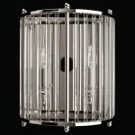 Накладной светильник Aployt Joanna APL.726.01.02 Цвет арматуры никель Цвет плафонов прозрачный от ImperiumLoft