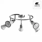 Спот Arte Lamp Vento A9231PL-5CC Цвет арматуры хром Цвет плафонов белый от ImperiumLoft