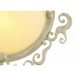 Накладной светильник Arte Lamp Riccioli A1060AP-1WG Цвет арматуры золото Цвет плафонов белый от ImperiumLoft