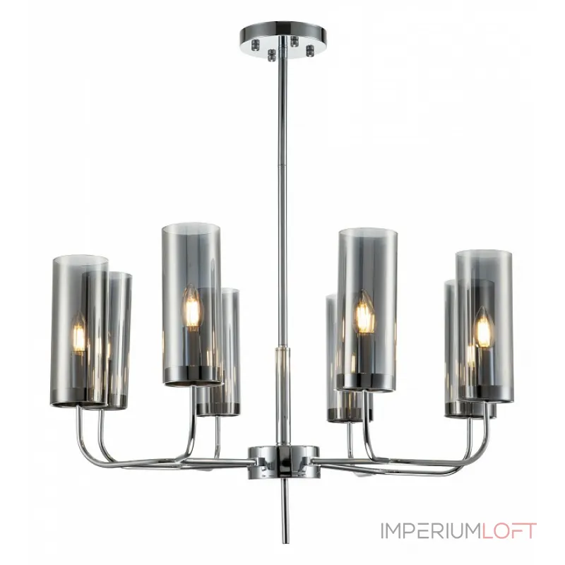 Люстра на штанге Indigo Balletto 13014/8R Chrome