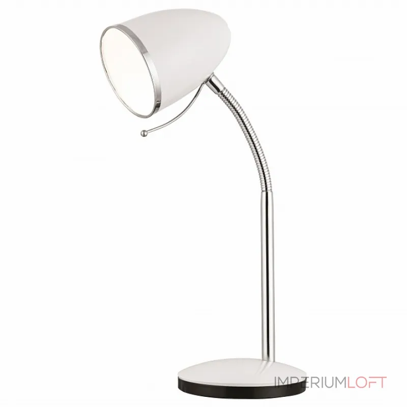 Настольная лампа офисная Arte Lamp Cosy A6145LT-1WH Цвет арматуры хром Цвет плафонов хром от ImperiumLoft Настольная лампа офисная Arte Lamp Cosy A6145LT-1WH Цвет арматуры хром Цвет плафонов хром от ImperiumLoft
