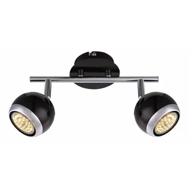 Спот Globo Oman 57884-2 Цвет арматуры хром Цвет плафонов хром