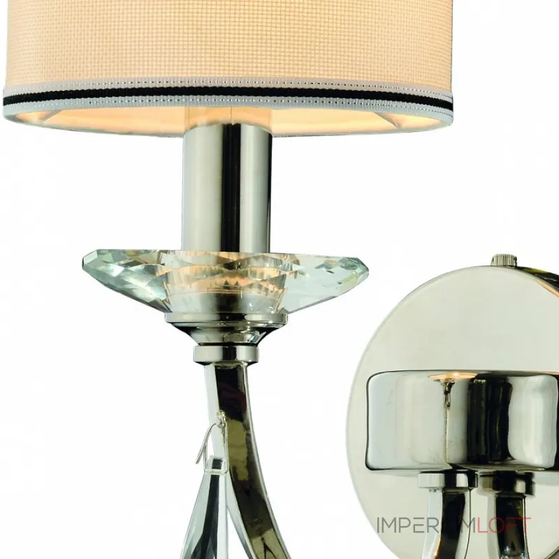 Бра Aployt Hadrinn APL.705.01.01 Цвет арматуры хром Цвет плафонов кремовый от ImperiumLoft Бра Aployt Hadrinn APL.705.01.01 Цвет арматуры хром Цвет плафонов кремовый от ImperiumLoft