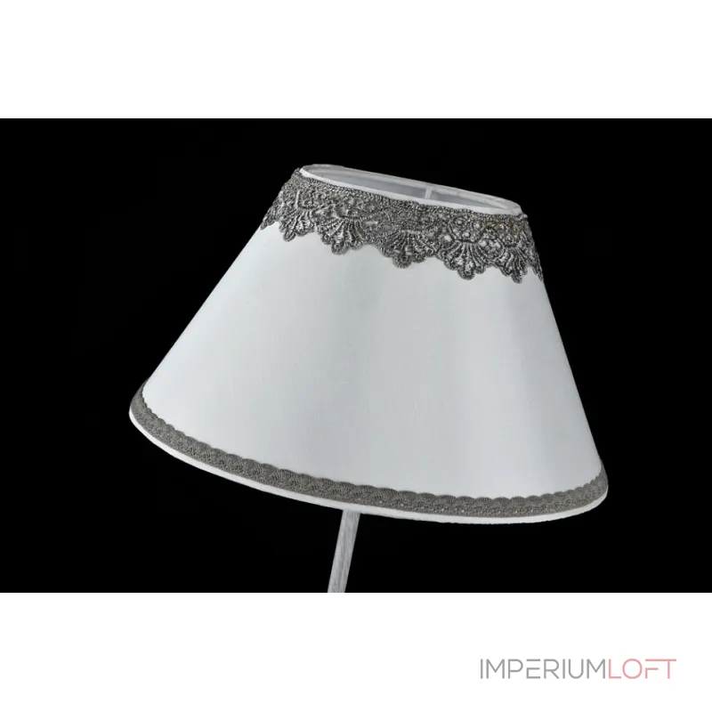 Настольная лампа декоративная Maytoni Bouquet ARM023-11-S Цвет арматуры серый Цвет плафонов белый от ImperiumLoft