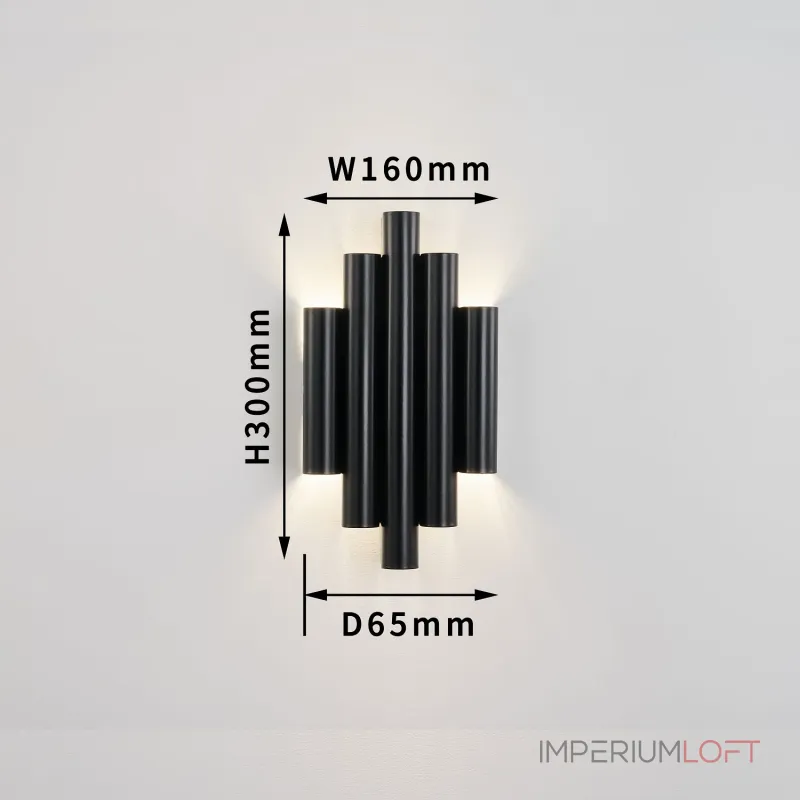 Настенный светильник Favourite Tubulis 4124-2W от ImperiumLoft