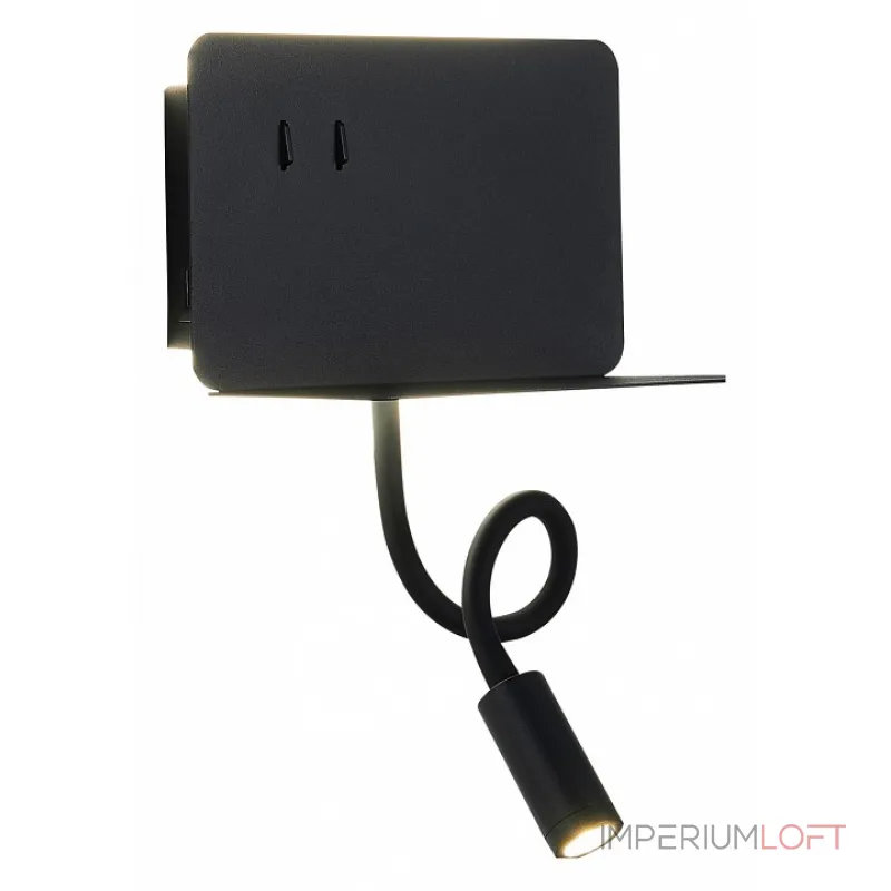 Бра ST-Luce Pinaggio SL1576.401.02 Цвет арматуры черный Цвет плафонов черный от ImperiumLoft Бра ST-Luce Pinaggio SL1576.401.02 Цвет арматуры черный Цвет плафонов черный от ImperiumLoft