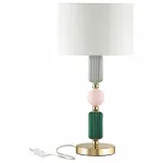 Настольная лампа декоративная Odeon Light Candy 3 4861/1T Цвет плафонов белый Цвет арматуры золото от ImperiumLoft