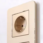 Рамка на 2 поста Werkel Platinum шампань W0022611 от ImperiumLoft