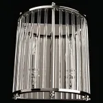 Накладной светильник Aployt Joanna APL.726.01.02 Цвет арматуры никель Цвет плафонов прозрачный от ImperiumLoft