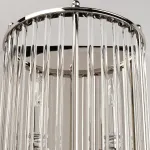 Накладной светильник Aployt Joanna APL.726.01.02 Цвет арматуры никель Цвет плафонов прозрачный от ImperiumLoft