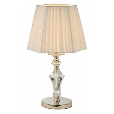 Настольная лампа декоративная Aployt Jula APL.707.04.01 Цвет арматуры хром Цвет плафонов белый