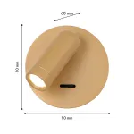 Настенный светильник Favourite Bedside 4498-1W от ImperiumLoft
