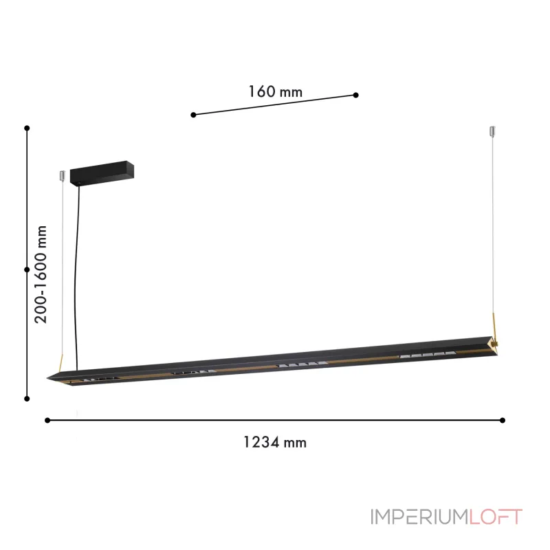 Подвесная люстра Favourite Norman 4398-12P от ImperiumLoft