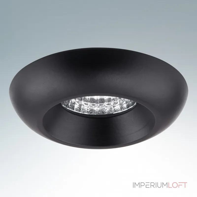 Встраиваемый светильник Lightstar Monde 071157 Цвет арматуры черный от ImperiumLoft