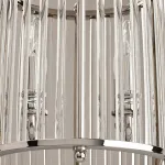 Накладной светильник Aployt Joanna APL.726.01.02 Цвет арматуры никель Цвет плафонов прозрачный от ImperiumLoft