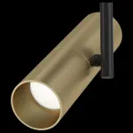 Спот Maytoni Elti C020CL-01GB Цвет арматуры черный Цвет плафонов золото от ImperiumLoft
