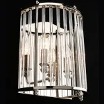 Накладной светильник Aployt Joanna APL.726.01.02 Цвет арматуры никель Цвет плафонов прозрачный от ImperiumLoft