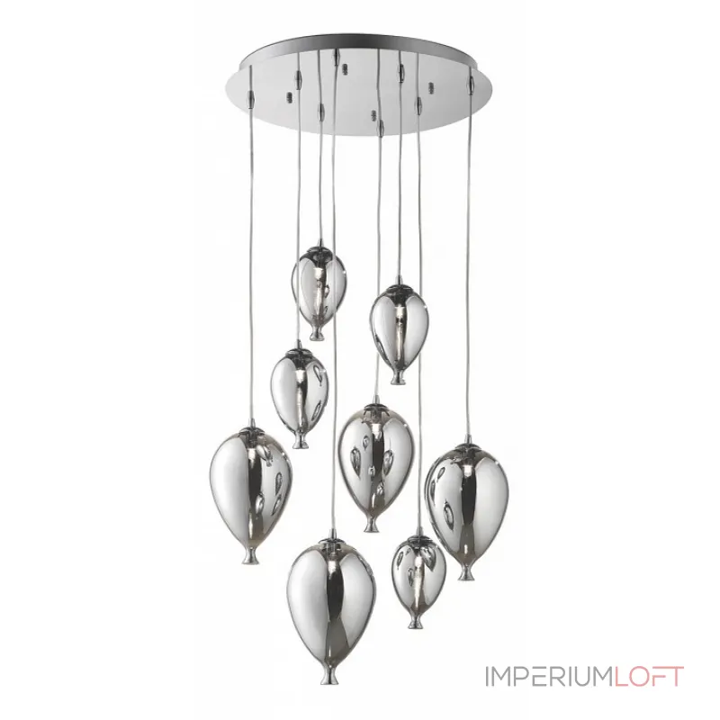 Подвесной светильник Ideal Lux Clown CLOWN SP8 CROMO Подвесной светильник Ideal Lux Clown CLOWN SP8 CROMO