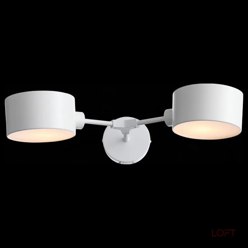 Бра EVOLUCE Gimento SLE183501-02 Цвет арматуры белый Цвет плафонов белый от ImperiumLoft