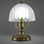 Настольная лампа декоративная Citilux Севилья CL414813 Цвет арматуры Коричневый Цвет плафонов Белый от ImperiumLoft