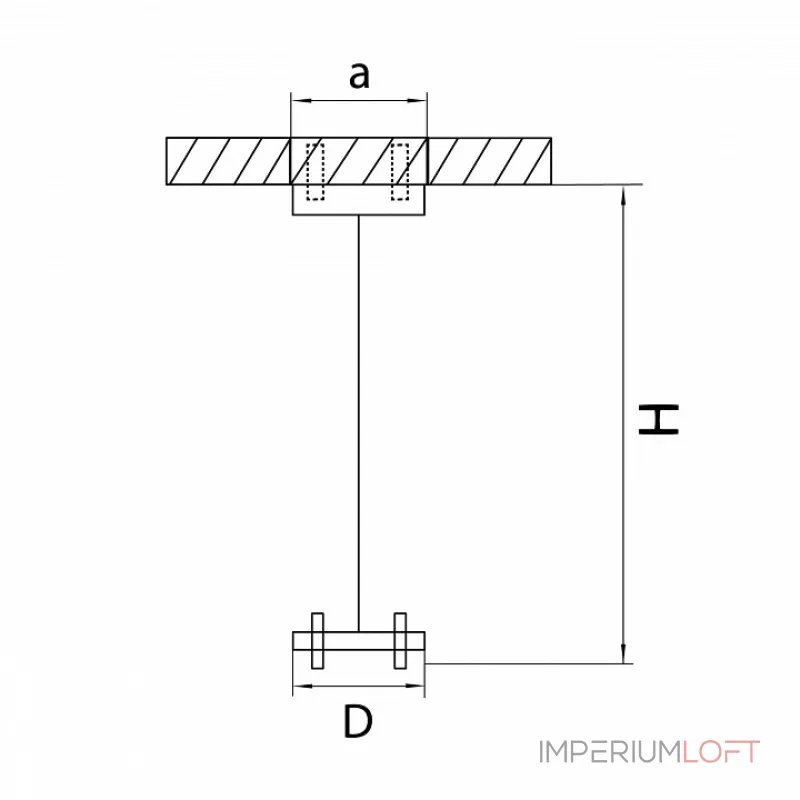 Подвесной крепеж Lightstar Rullo 590086 от ImperiumLoft