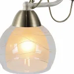 Бра Arte Lamp A1633AP-1WG Цвет арматуры бронза Цвет плафонов прозрачный от ImperiumLoft