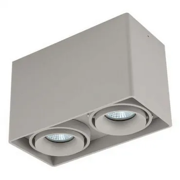Накладной светильник Donolux DL18611 DL18611/02WW-SQ Silver Grey Накладной светильник Donolux DL18611 DL18611/02WW-SQ Silver Grey