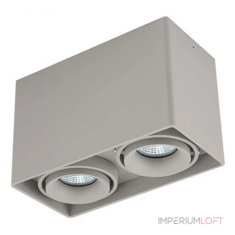 Накладной светильник Donolux DL18611 DL18611/02WW-SQ Silver Grey от ImperiumLoft Накладной светильник Donolux DL18611 DL18611/02WW-SQ Silver Grey от ImperiumLoft