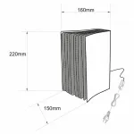 Настольная лампа декоративная Lucide Extravaganza Livret 78596/01/30 Цвет плафонов золото Цвет арматуры черный от ImperiumLoft