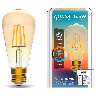 Лампа светодиодная Gauss Smart Home 1310112 Лампа светодиодная Gauss Smart Home 1310112